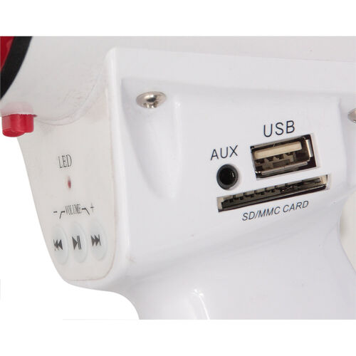 MEGAFONO MEGA35USB  35W CON USB & SD ION BATERIA