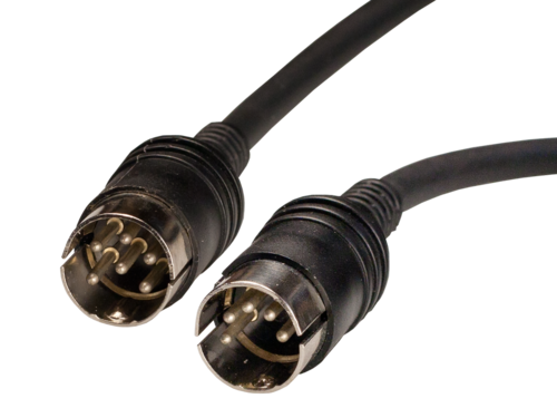 CONEXIÓN CANAL+. DIN MACHO 6C 45 A DIN MACHO 5C 45. LONGITUD: 1.5M