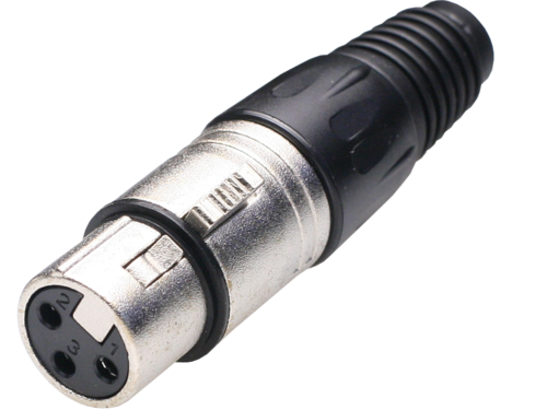 CONECTOR CANON HEMBRA 3C. TIPO NEUTRIK