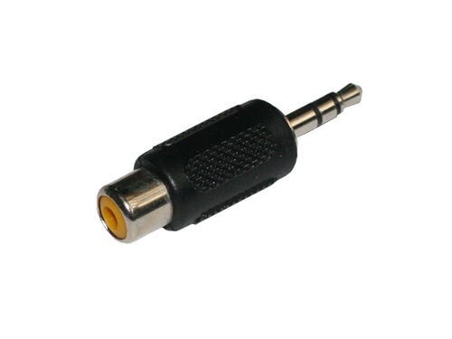 ADAPTADOR JACK MACHO 3.5MM ESTREO A RCA HEMBRA