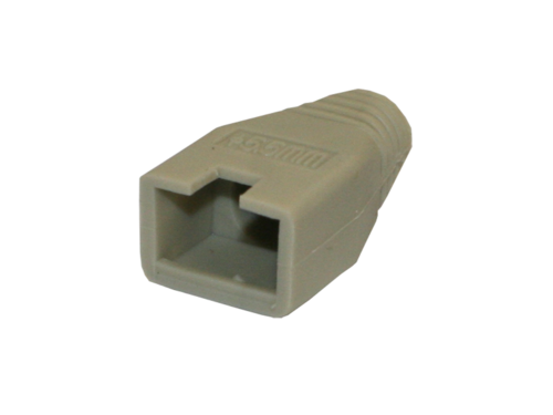 CUBIERTA PARA MODULARES RJ45 (8P8C). CUERPO PVC GRIS (=1289-B)