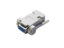 CARCASA DE PLÁSTICO GRIS PARA CONECTOR SUBD 9C
