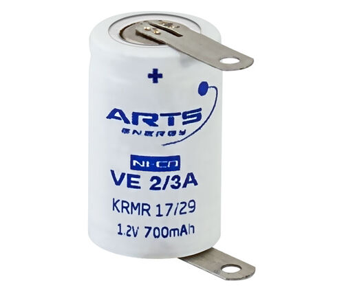 BATERIA 1,2V/600 mAh. TERMINAL