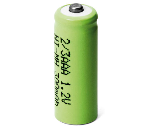 BATERIA 1,2V 300mAh. 2/3AAA(10x29mm.)