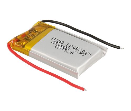 BATERIA 3,7V 260mAH. POLIM LITIO RECARGABLE  20,0x30,0x5,0mm