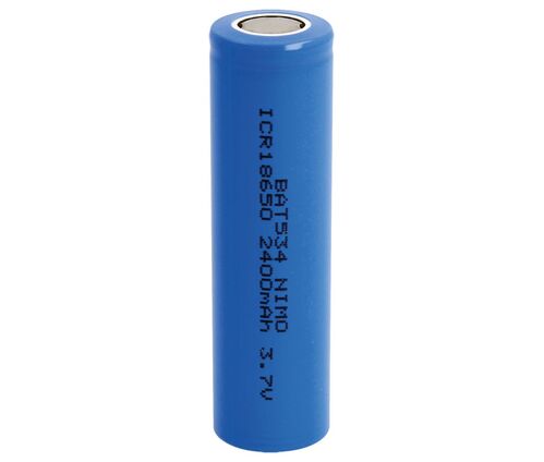 BATERIA 3,7V/2400mAh. LI-ON RC18650