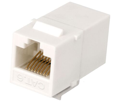 ADAPTADOR KEYSTOBE RJ45 CAT6 UTP H-H