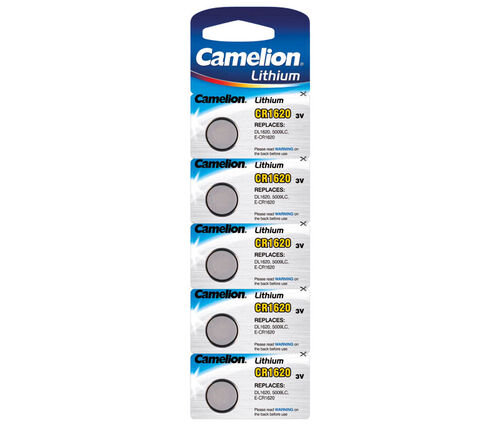 BATERIA LITIO GP CR1620 3V/260mAh.=PLI-304 x unidad