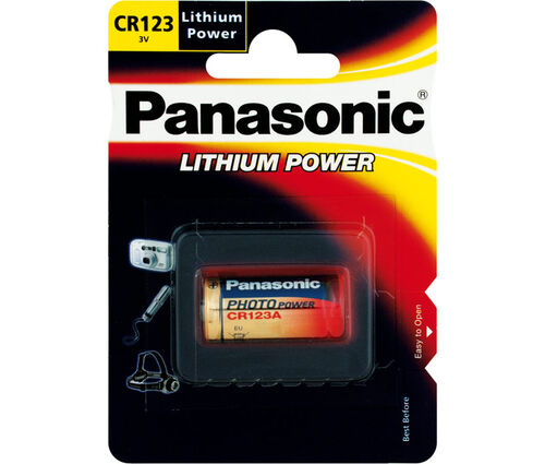 BATERIA LITIO 3V/1400mAh. CR123A