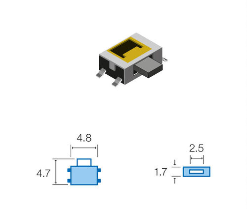 PULSADOR TACTO SMD