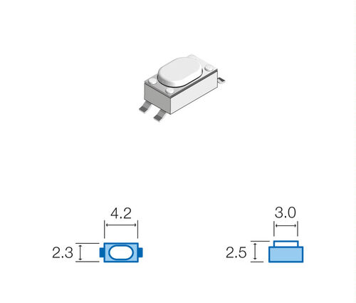 PULSADOR TACTO SMD