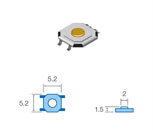 PULSADOR TACTO SMD SW-053