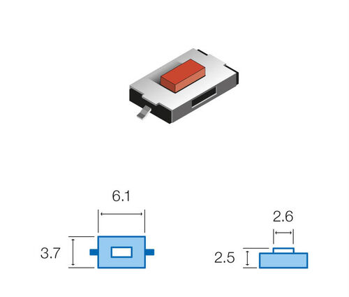 PULSADOR TACTO SMD