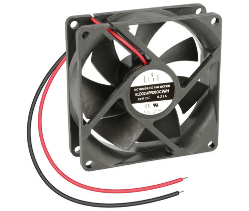 VENTILADOR 80x80x25 24V CC