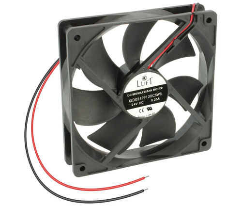 VENTILADOR 120x120x25mm 24V CC