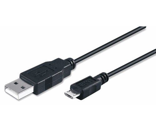 CONEXION USB A 2.0- USB B MICRO 1,8mts.